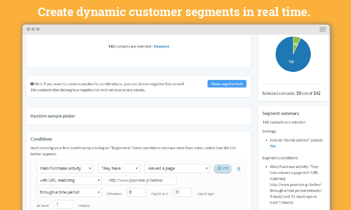 Smart customer segmentations