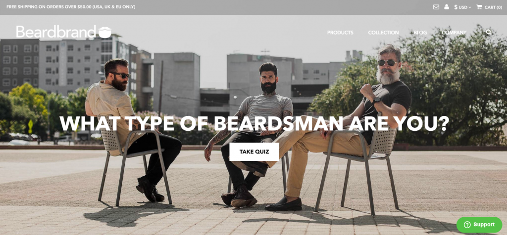 Shopify Shop - Beardbrand