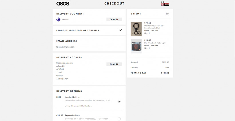 assos-checkout-ecommerce