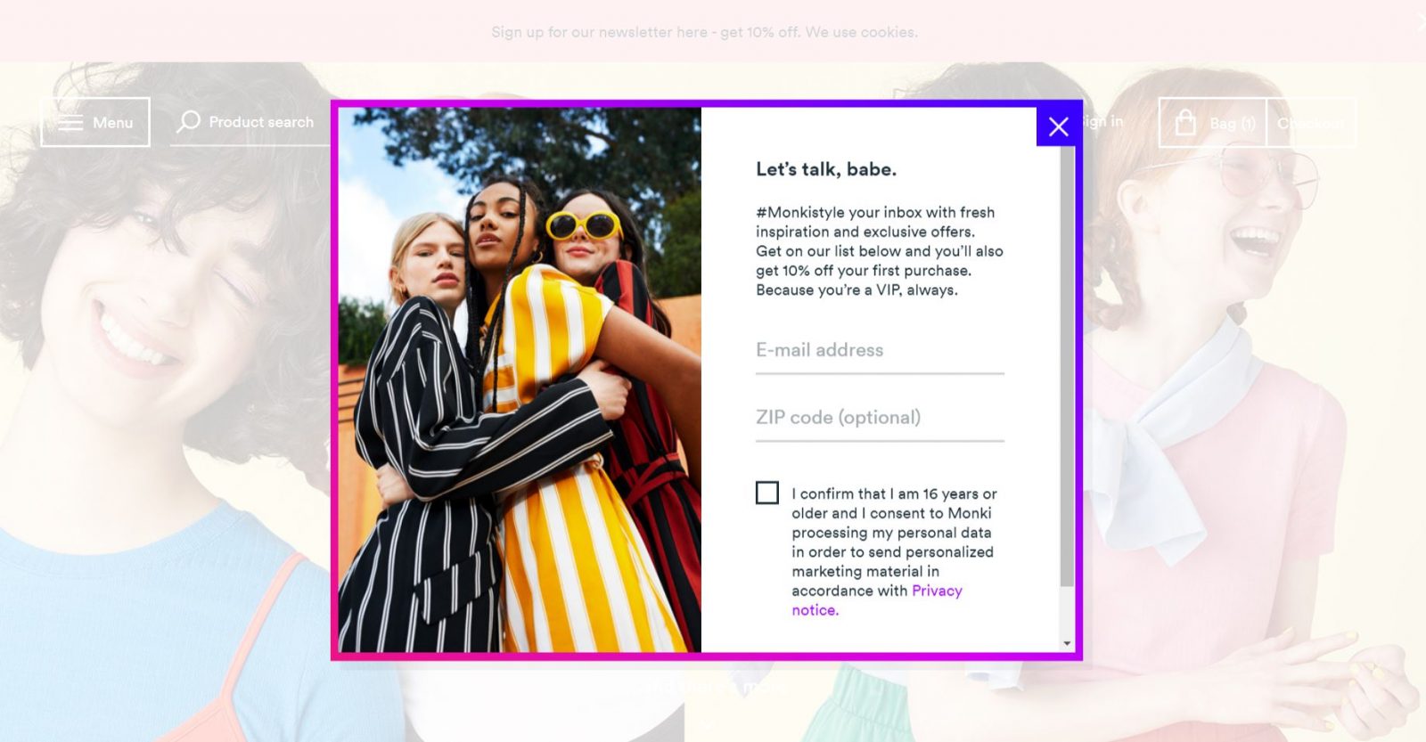 Marketing Automation Guide: Signup Popup from Monki