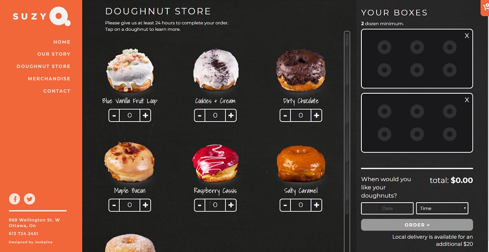 Best product pages: SuzyQ