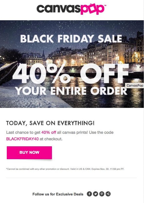 Black Friday eCommerce Hacks - Exit Intent Popups