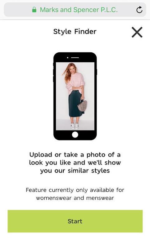 Marks and Spencer eCommerce 