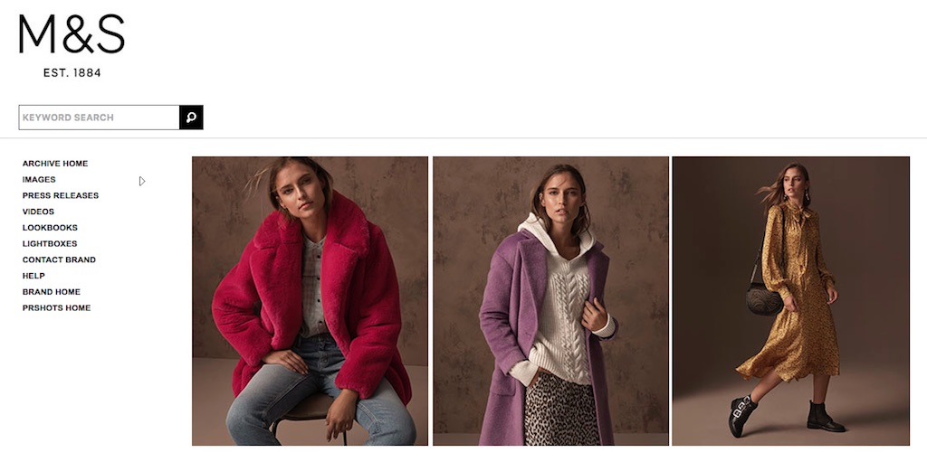 Marks and Spencer eCommerce 