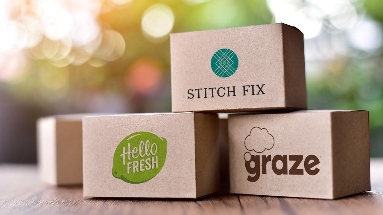 Some of the most popular subscription-based retails.