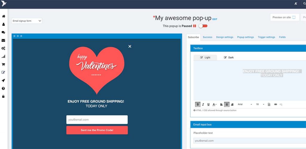 valentines-day-promotion-ideas-themed-exit-intent-example