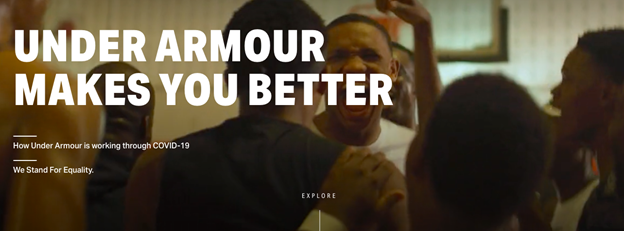 Under Armour example