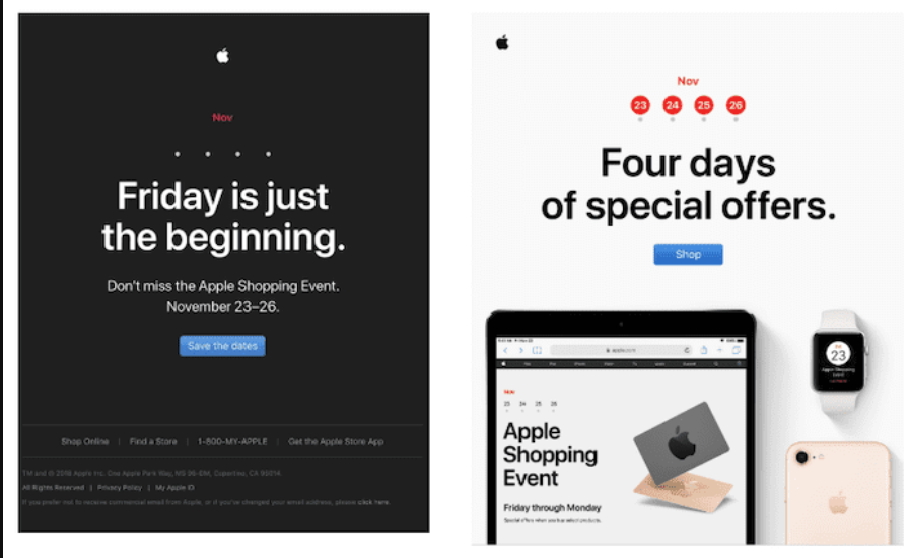 apple best black friday campaigns