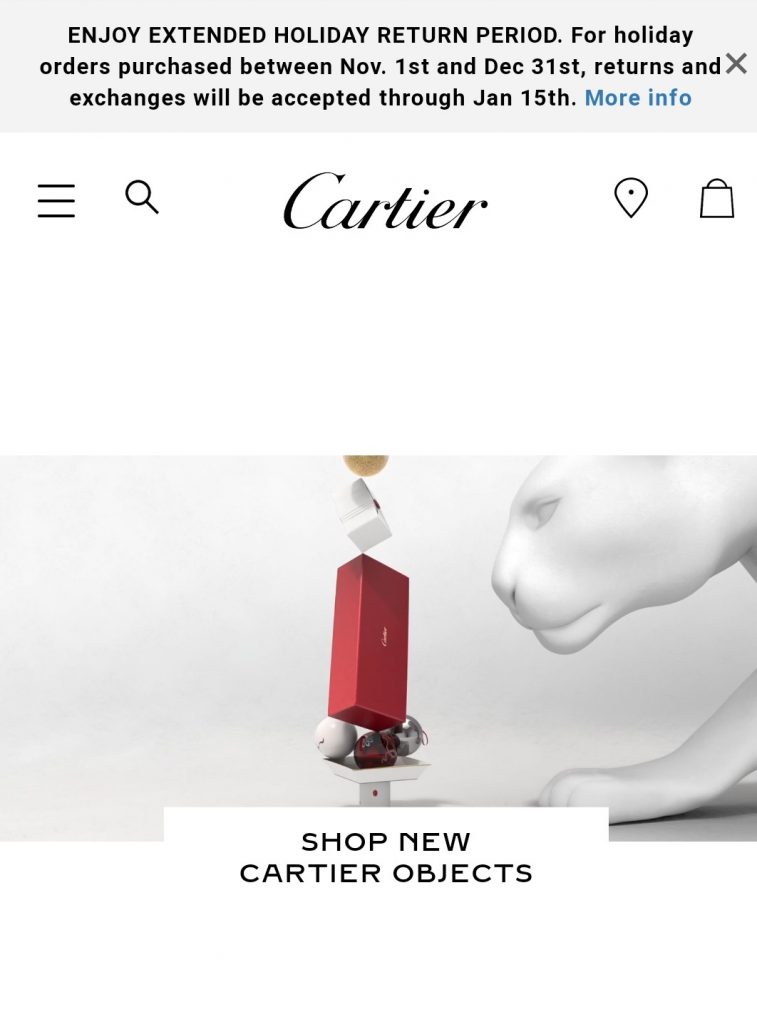 cartier best black friday campaigns 