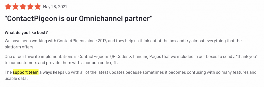 support-customer-engagement-platform