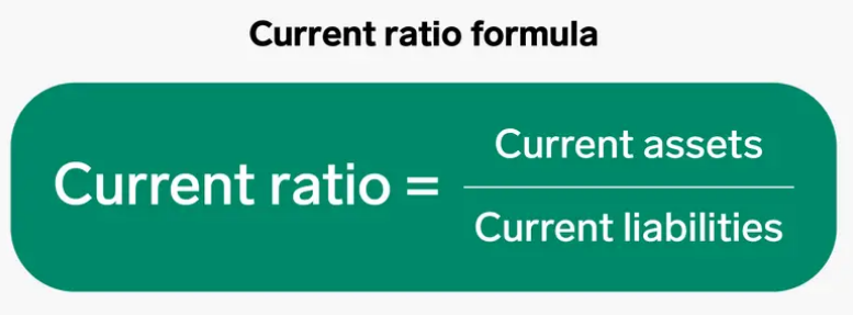 current ratio formula