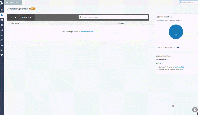 ContactPigeon Dynamic Segmentation is Getting a New Look