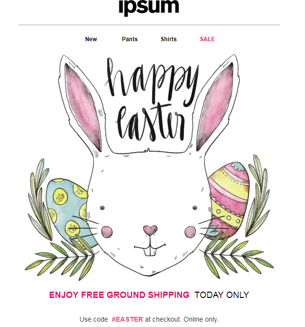3+2 EGGciting Easter Email Templates