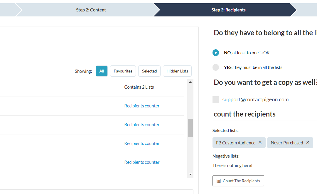 Email List Organization Made Easy with Folders and Favorites