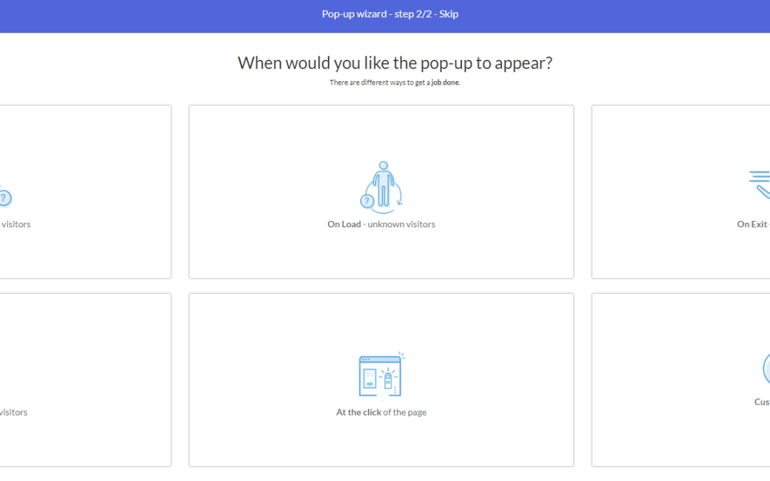 Grow Conversions with New Pop-up Triggers and Email Statistics for Lists