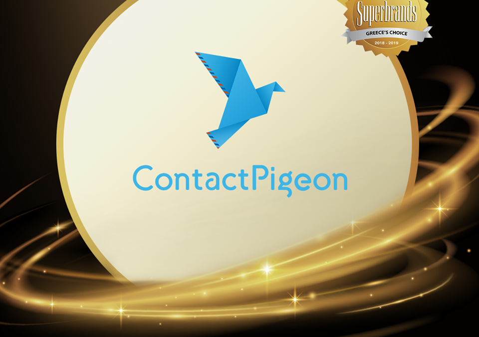ContactPigeon Wins Superbrands Greece 2019