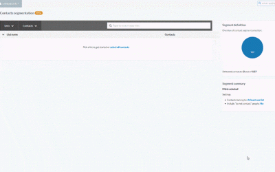 ContactPigeon Dynamic Segmentation is Getting a New Look
